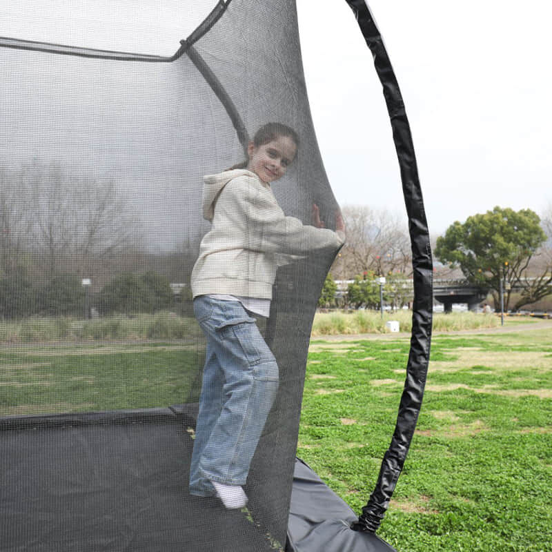 トランポリン Zoshine アウトドア レクタングルトランポリン 多色展開の大型